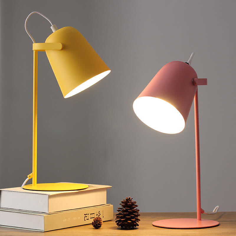 Lampada da scrivania LED in metallo nordico | Luce minimalista per lettura e studio | Meowbutter