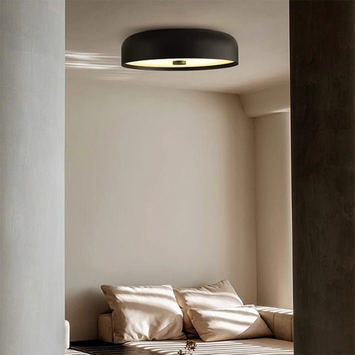 Nordic Retro Ceiling Light | Minimalist LED Flush Mount | Meowbutter