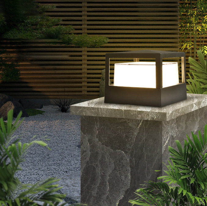 Lampada da prato esterna a LED con cilindro in alluminio impermeabile industriale | Meowbutter