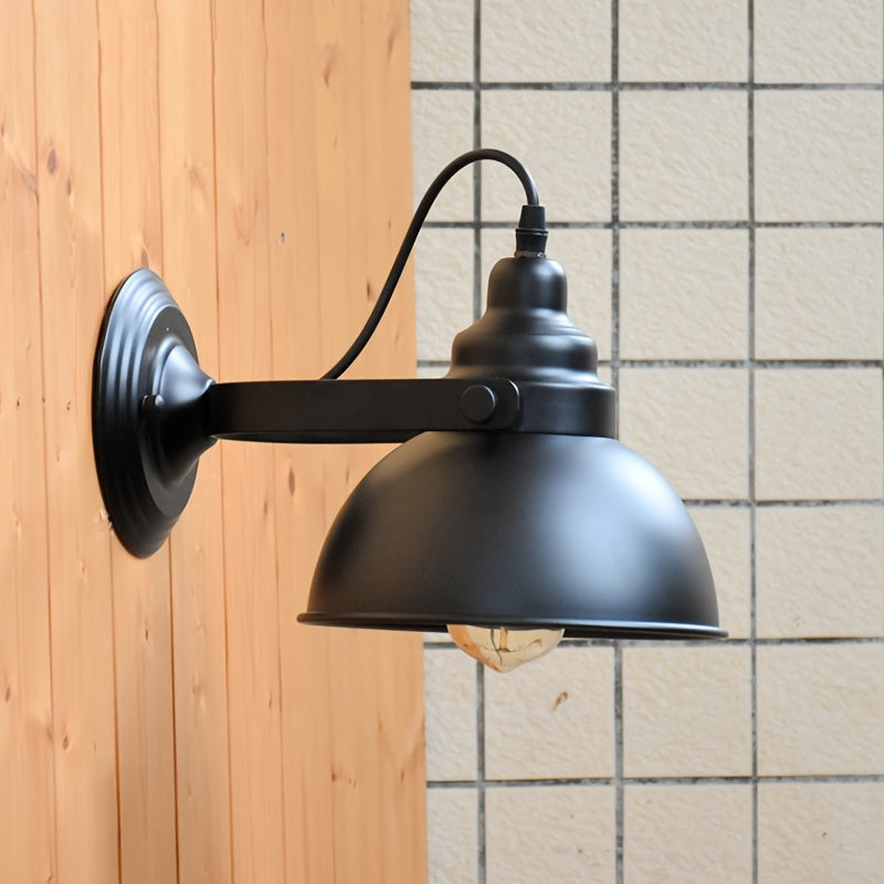 Lampada da parete industrial vintage | Applique in metallo retrò | Meowbutter