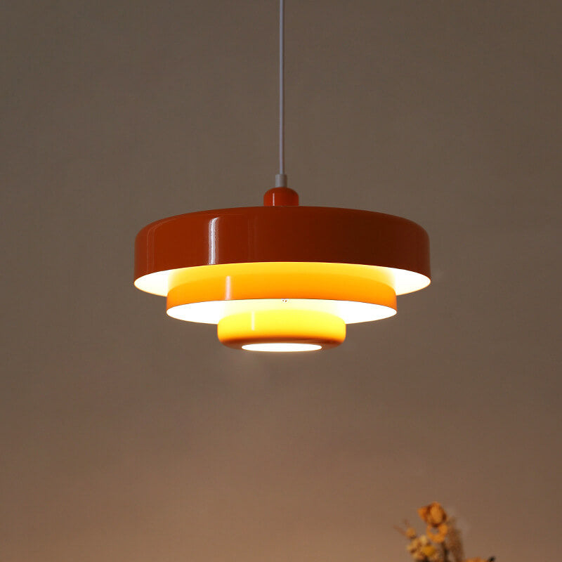 Nordic Vintage Meerlaagse Hanglamp | Moderne Retro Hanglamp | Meowbutter