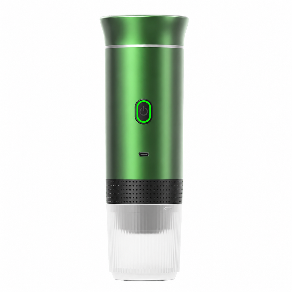 Machine à café espresso portable - Voiture et maison - Adaptateur 8g - Acier inoxydable - 4 couleurs | meowbutter