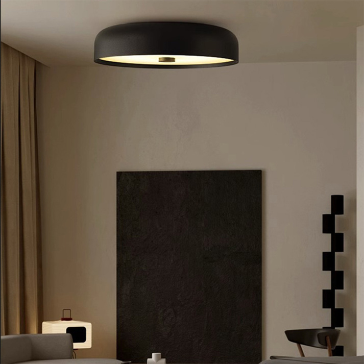 Nordic Retro Ceiling Light | Minimalist LED Flush Mount | Meowbutter