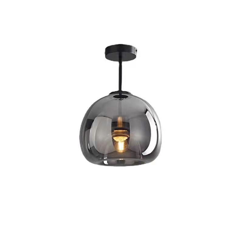Nordic Glass Ball Ceiling Light | Semi-Flush Mount | Meowbutter