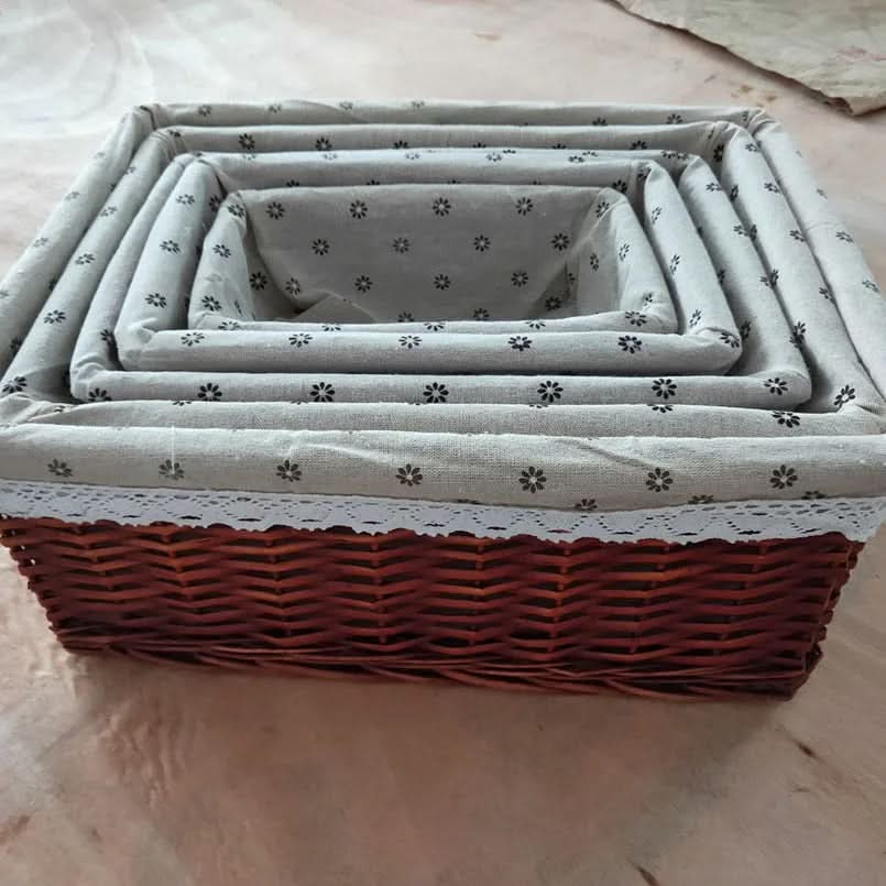 Handmade Storage Basket Organizer | meowbutter