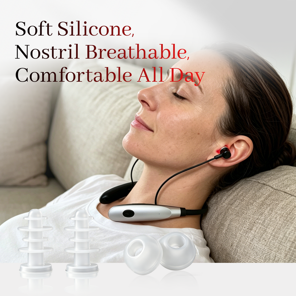 Dual-Action Nasal & Ear Laser Device for Daily Comfort and Wellness Support