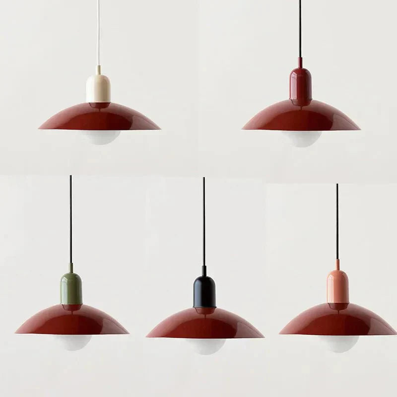 Macaron Bauhaus Pendant Light | Modern Colourful Ceiling Lamp | Meowbutter
