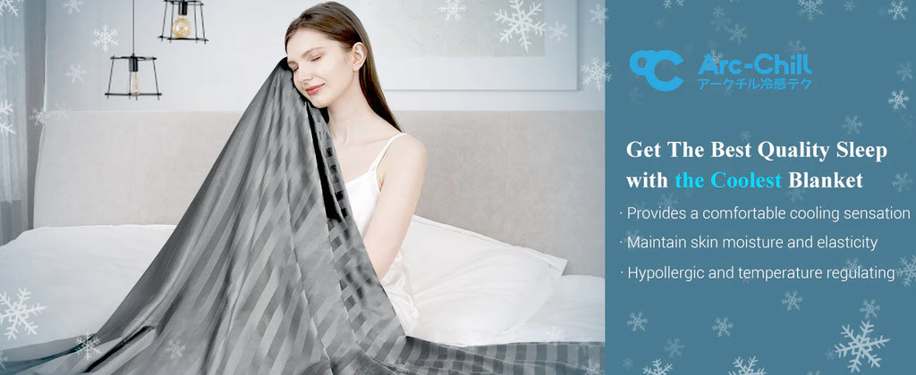 Premium Cooling Blanket for Hot Sleepers