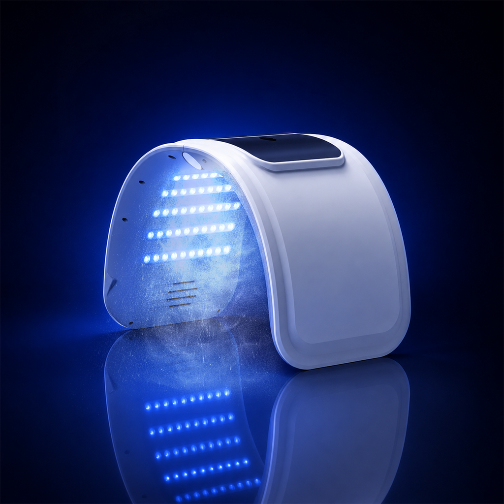 Facial Light Therapy & Misting Panel for Skin Fatigue, Redness, and Daily Rejuvenation