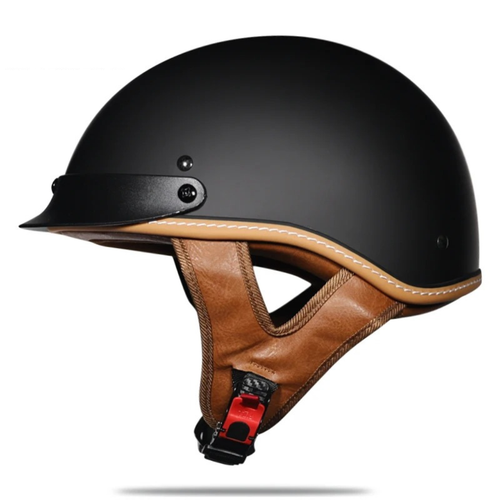 Low Profile Cruiser Halbhelm – DOT- und ECE-zertifiziert – Meowbutter