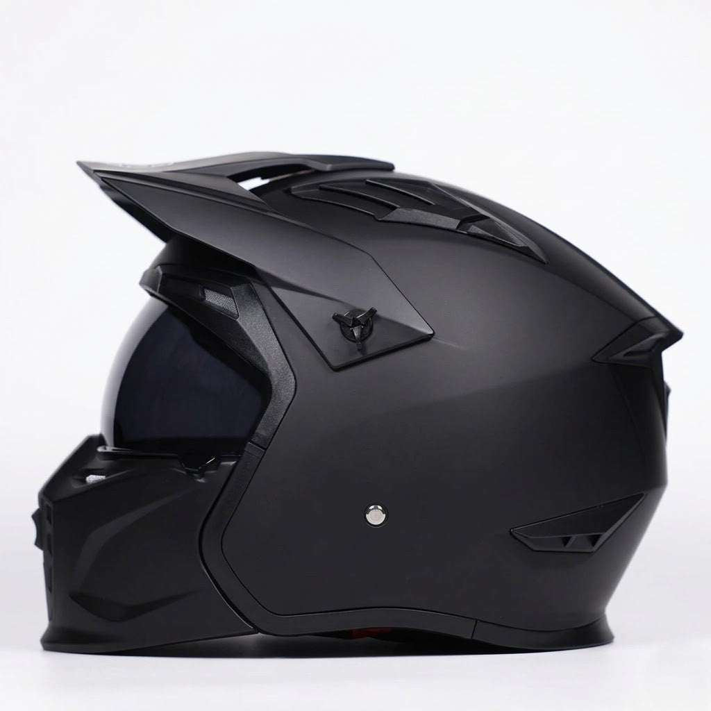 Casco Retro ORZ 163 Pro - Certificado DOT - Meowbutter