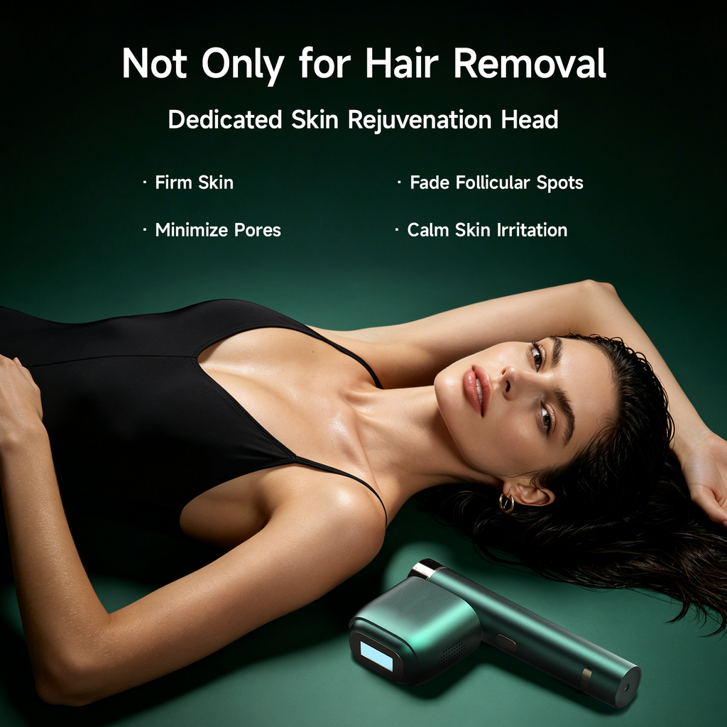 Advanced Cooling IPL Device for Long-Lasting Hair Reduction and Smooth Skin