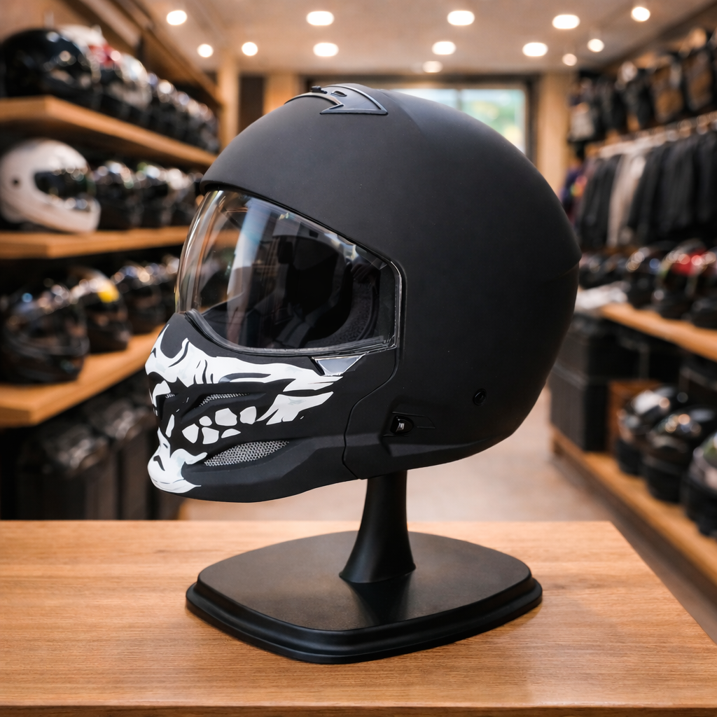 Casco de motocicleta unisex Scorpion Retro - Meowbutter