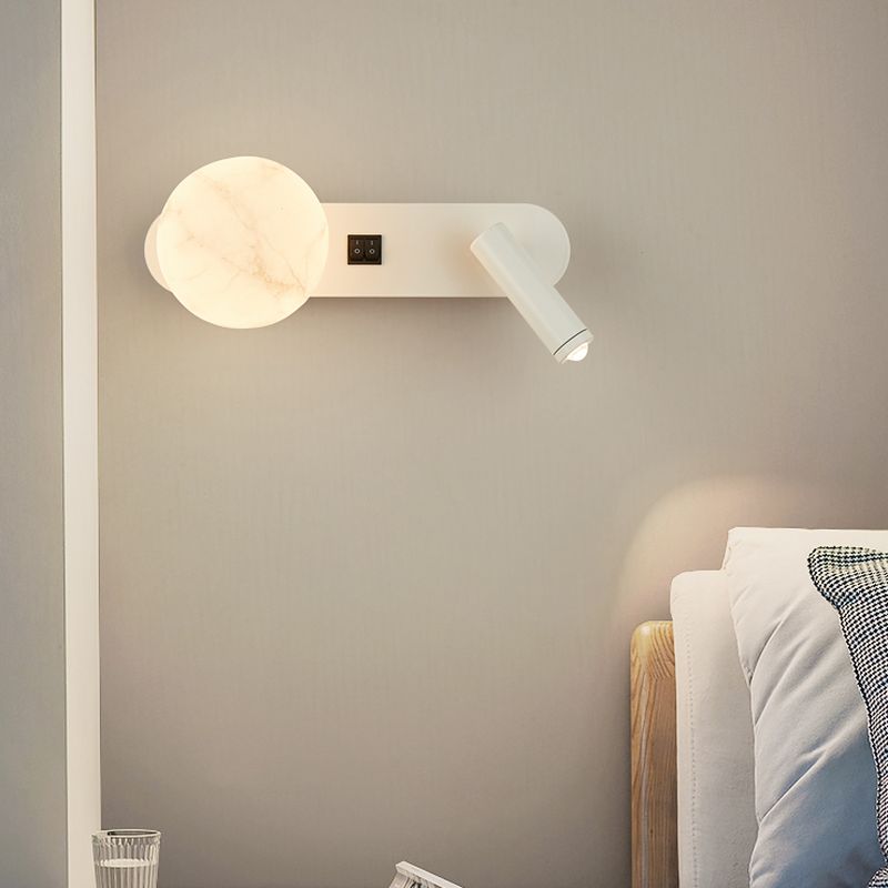 LunarBeam Dual Wall Light | Modern Nordic Bedside Design | Meowbutter