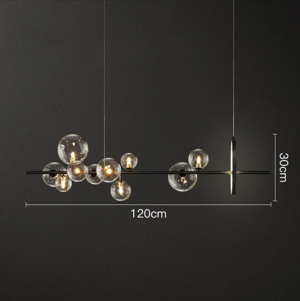 Liora Glass Bubble Chandelier | Orntli