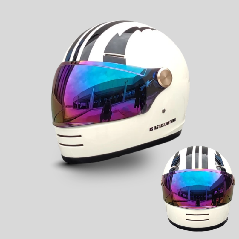 Casco de motocicleta ORZ-806 - Meowbutter