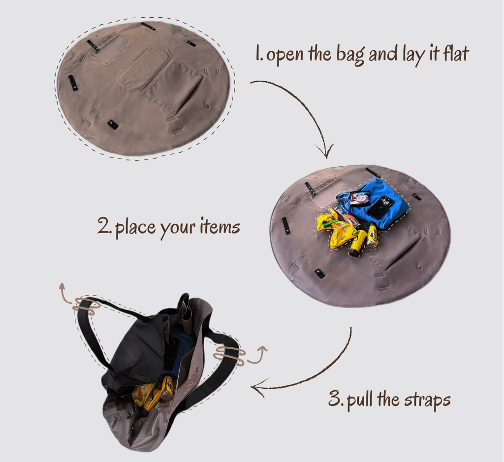 Everyday Tote Bag For Daily Tasks And Travel Essentials