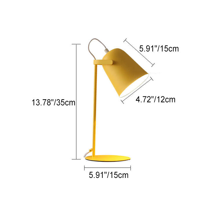 Lampada da scrivania LED in metallo nordico | Luce minimalista per lettura e studio | Meowbutter