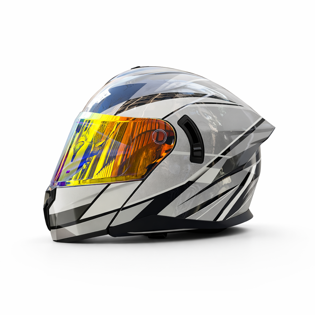 Casco Integral para Motocicleta ORZ-B16 – Certificado DOT y ECE - Meowbutter