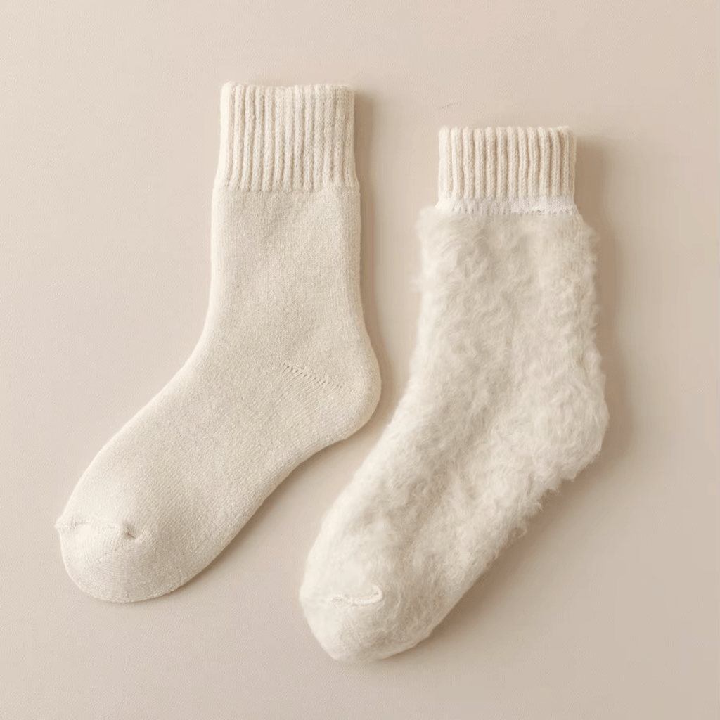 Premium fleece sokker til hyggelig komfort hele året rundt hver dag