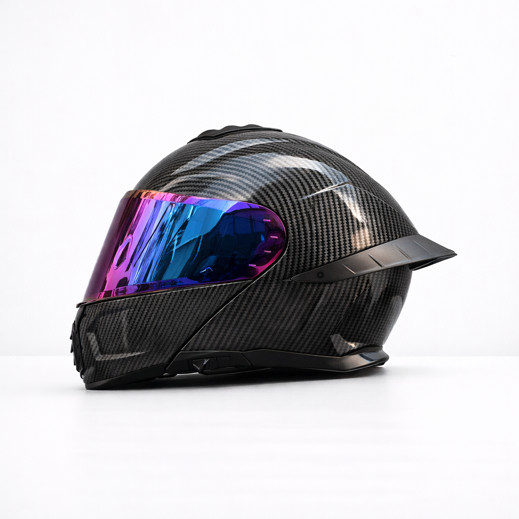 ORZ-B08A Vollgesichts-Motorradhelm – Meowbutter
