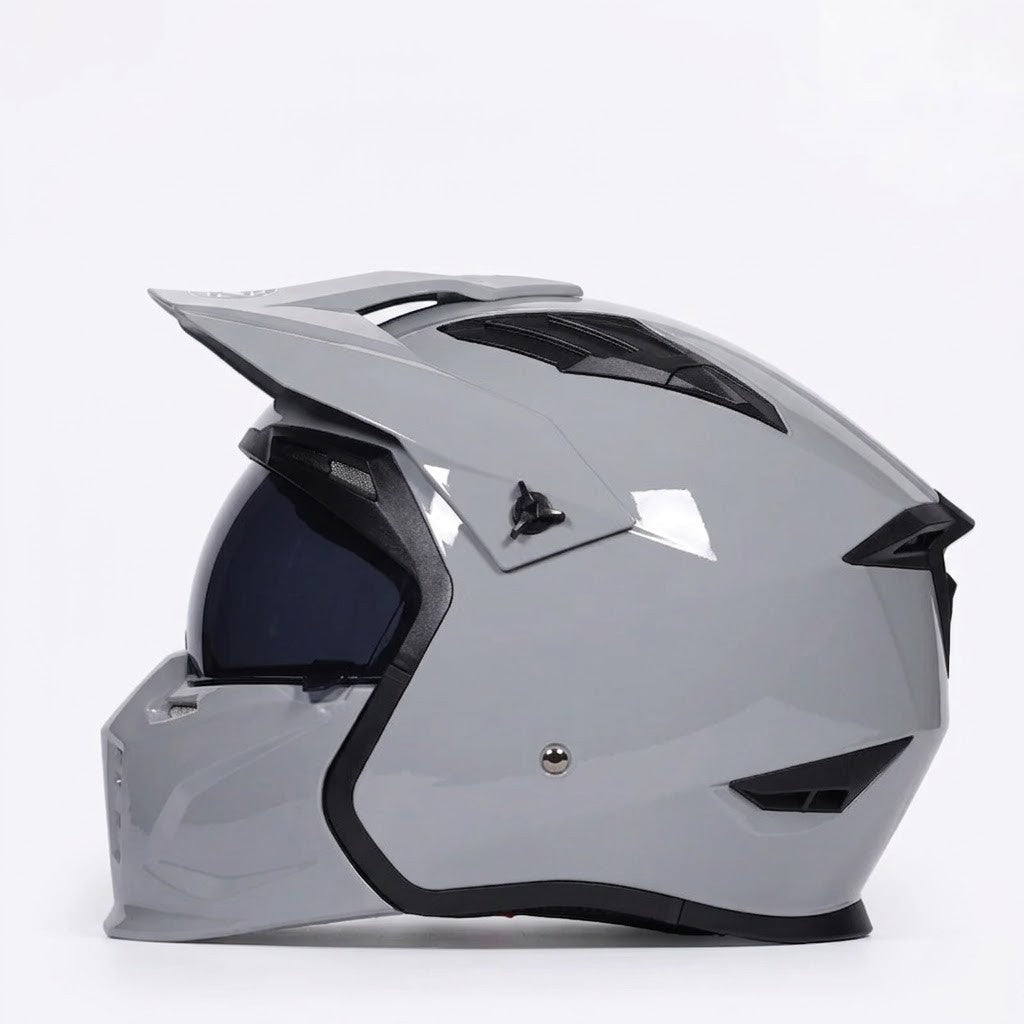 Casco Retro ORZ 163 Pro - Certificado DOT - Meowbutter