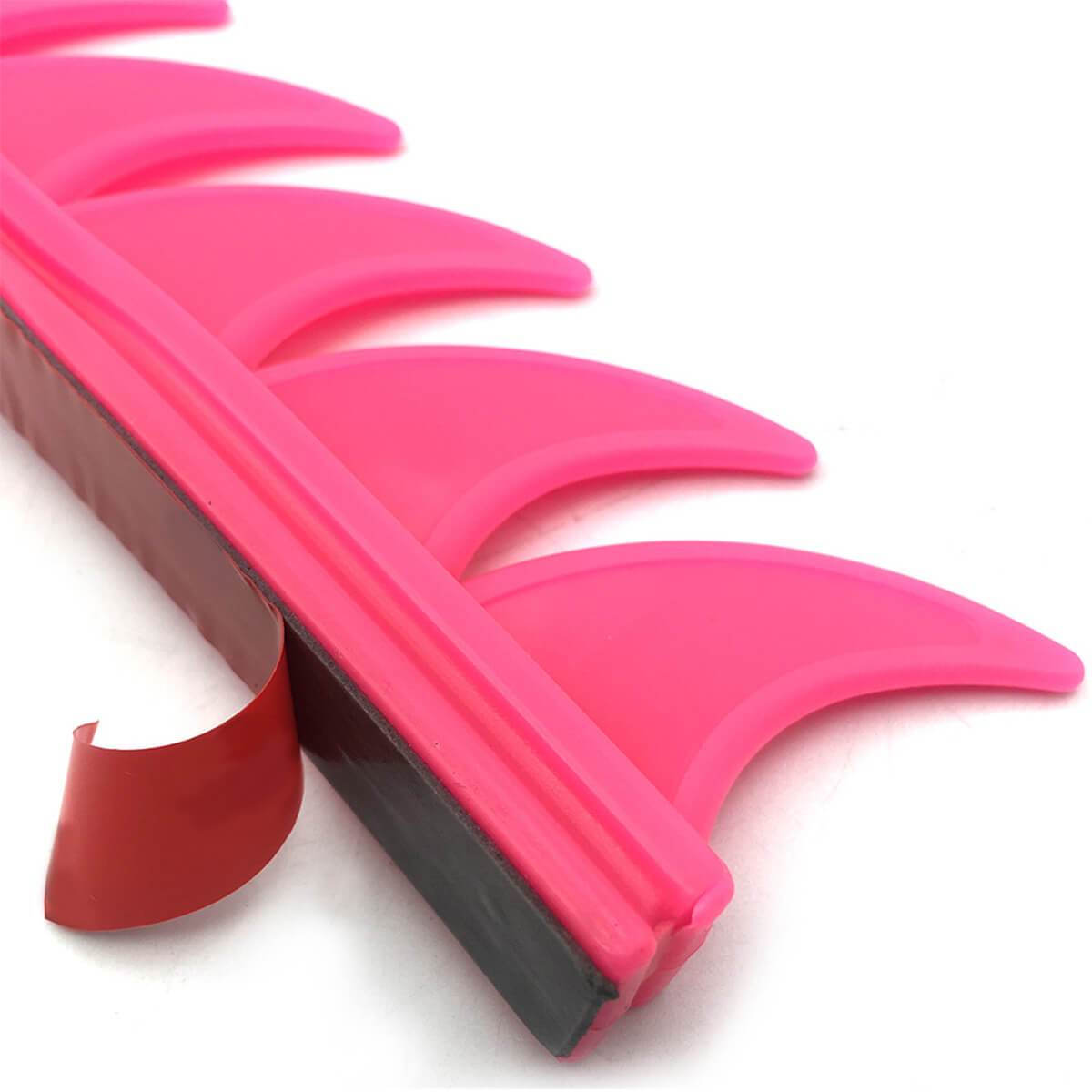 Helmet Mohawk Spikes — Reflective Universal-Fit Helmet Accessory