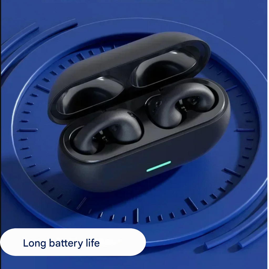 سماعات أذن لاسلكية فاخرة EchoSonic — صوت بتقنية التوصيل العظمي