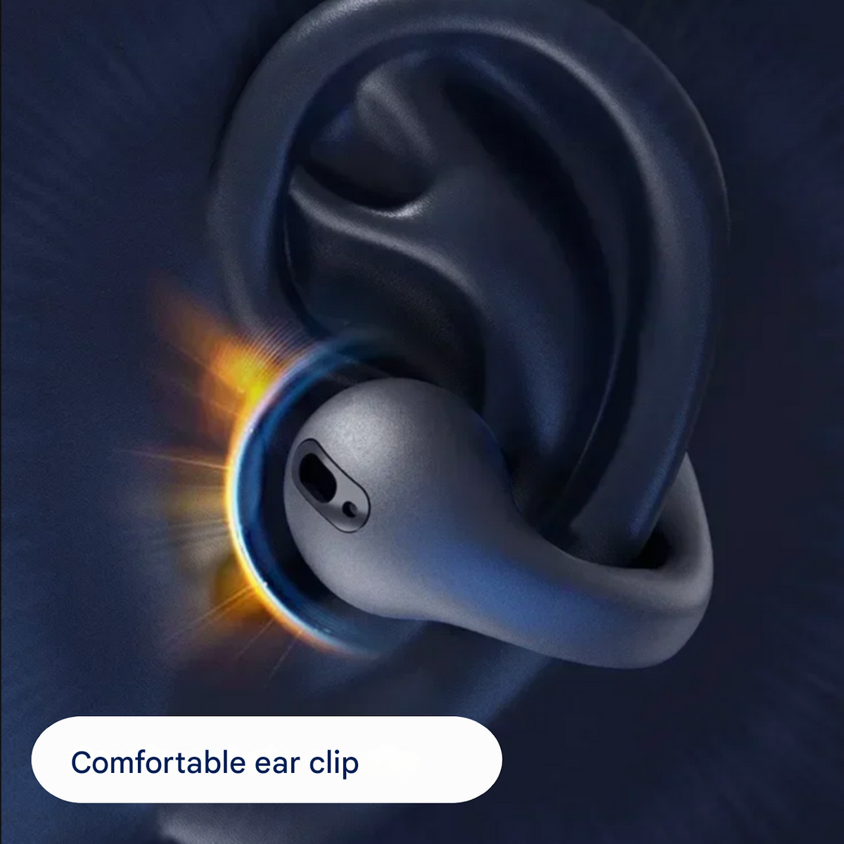 سماعات أذن لاسلكية فاخرة EchoSonic — صوت بتقنية التوصيل العظمي
