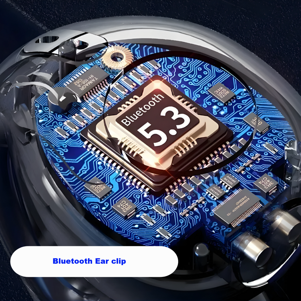 سماعات أذن لاسلكية فاخرة EchoSonic — صوت بتقنية التوصيل العظمي