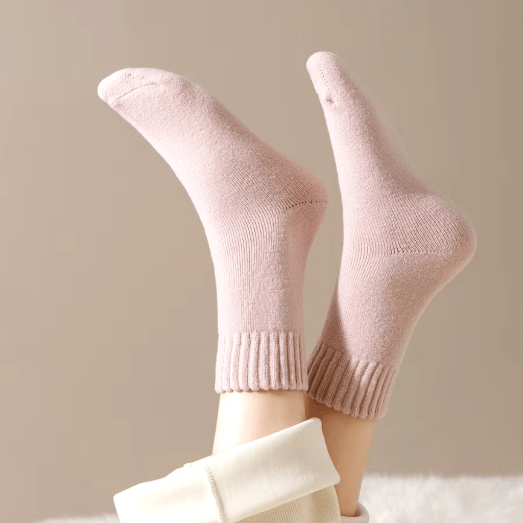 Premium fleece sokker til hyggelig komfort hele året rundt hver dag