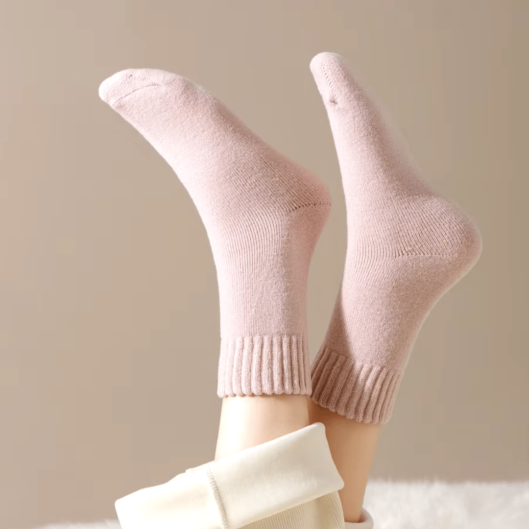 Premium fleece sokker til hyggelig komfort hele året rundt hver dag