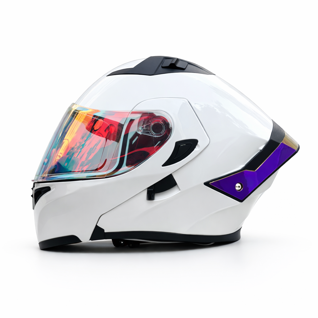 Casco Modular para Motocicleta ORZ-992 - Meowbutter
