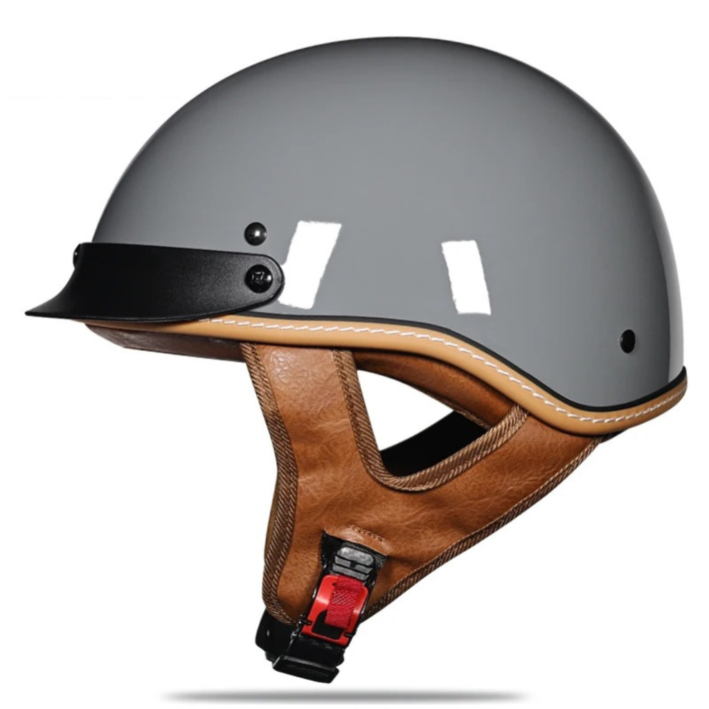 Low Profile Cruiser Halbhelm – DOT- und ECE-zertifiziert – Meowbutter