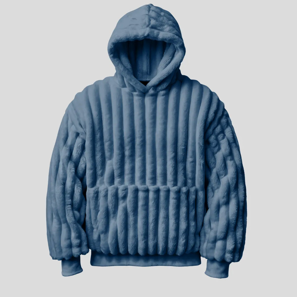 Hoodie With Fleece Blanket For Cozy All Day Comfort