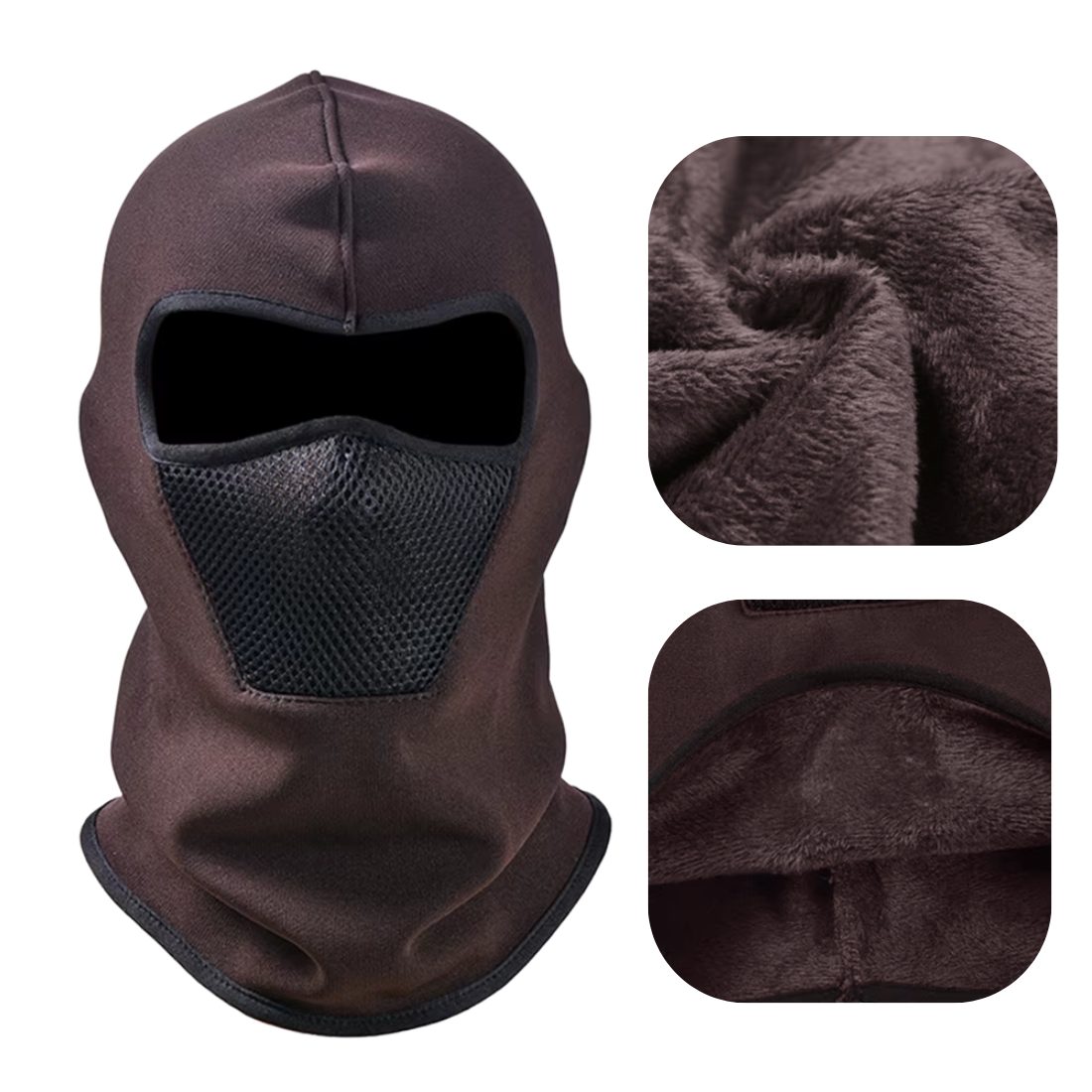 Premium Biker Winter Balaclava – Fleece-Lined, Windproof & Breathable - Meowbutter