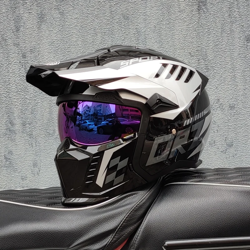 Shark Varial Off-Road Helmet - Meowbutter