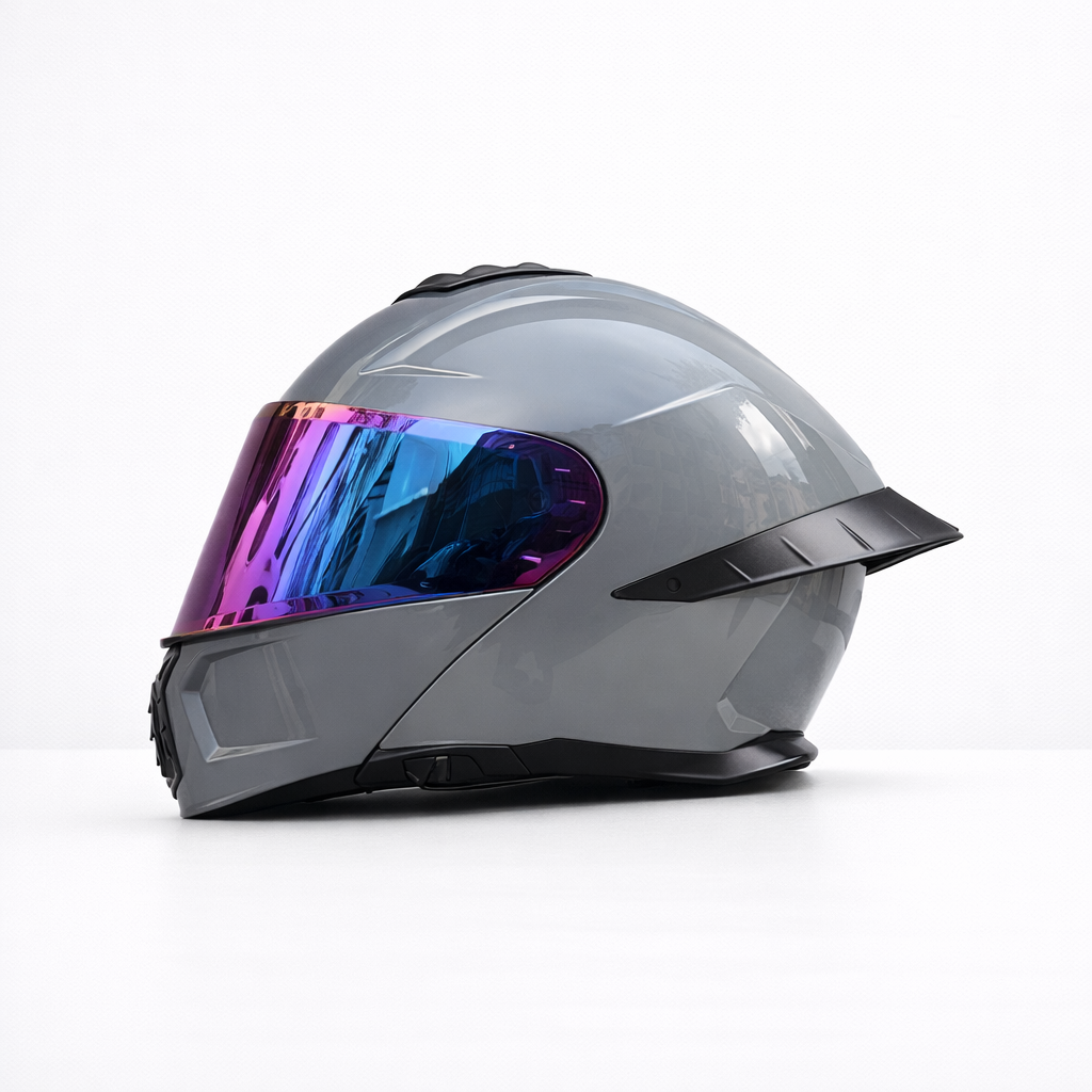 ORZ-B08A Vollgesichts-Motorradhelm – Meowbutter
