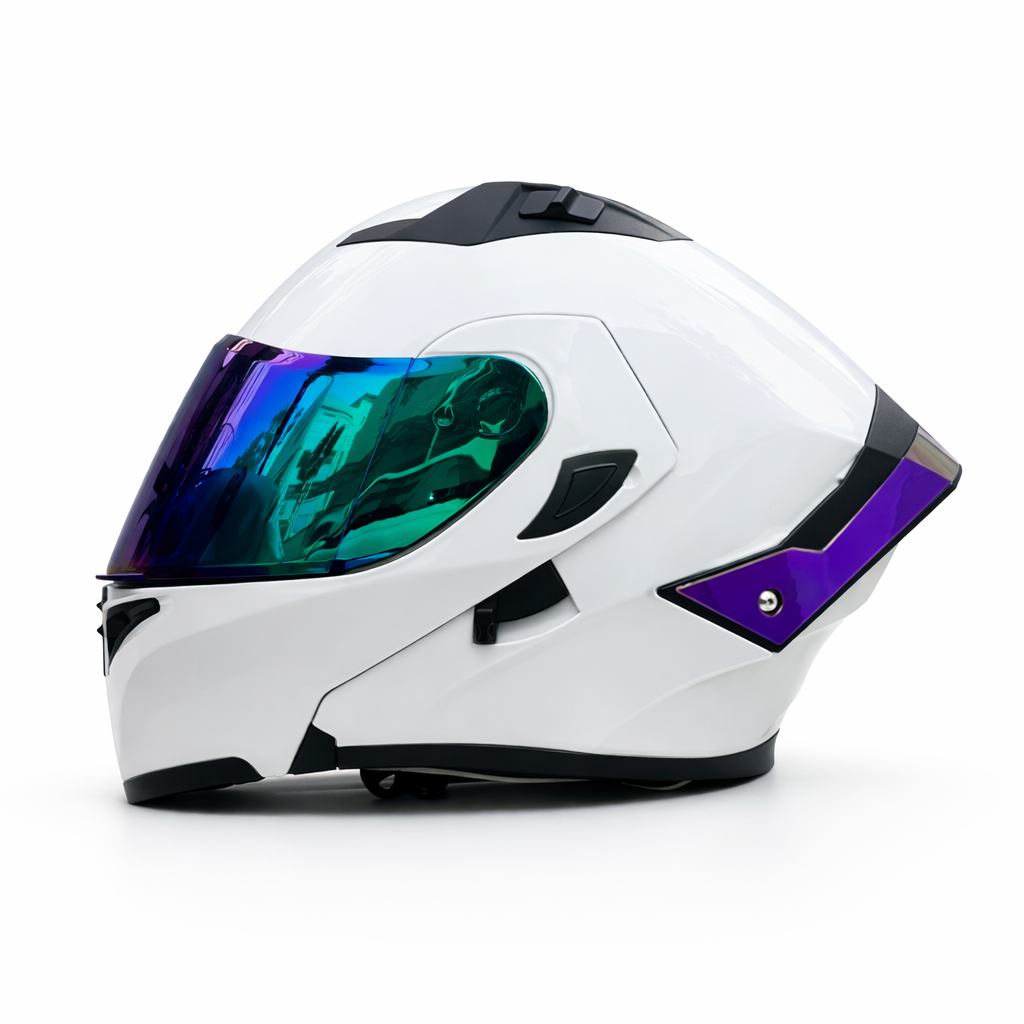 Casco Modular para Motocicleta ORZ-992 - Meowbutter