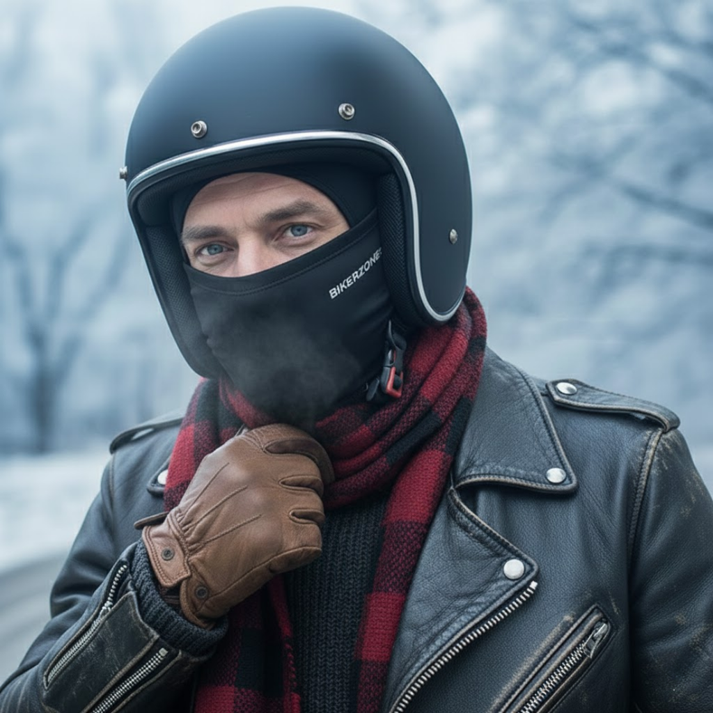 Balaclava Termica Invernale – Maschera Integrale Antivento in Pile per Moto, Ciclismo e Sport Invernali - Meowbutter