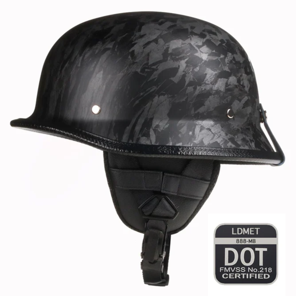 Casco Vintage Tedesco Mezzo | Certificato DOT - Meowbutter