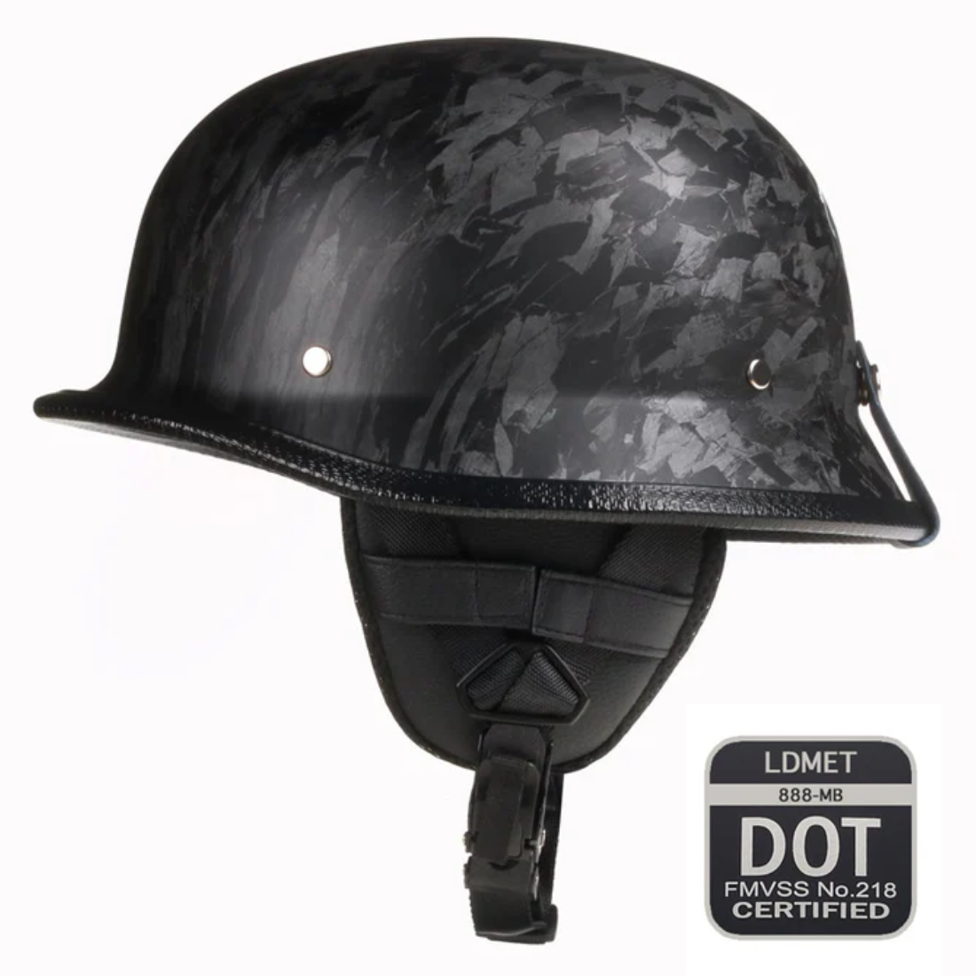 Casco Vintage Tedesco Mezzo | Certificato DOT - Meowbutter