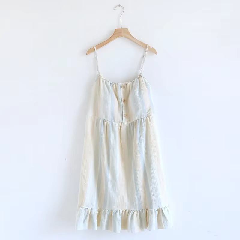 The Bloom Nightgown One Hundred Percent Muslin Cotton