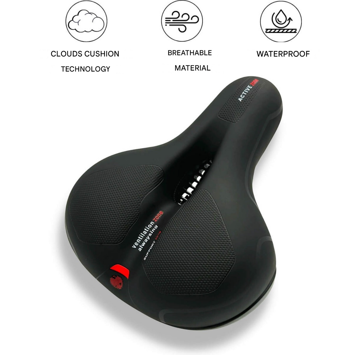 ErgoRoyal - ergonomiczne żelowe siodełko rowerowe — komfort bez bólu