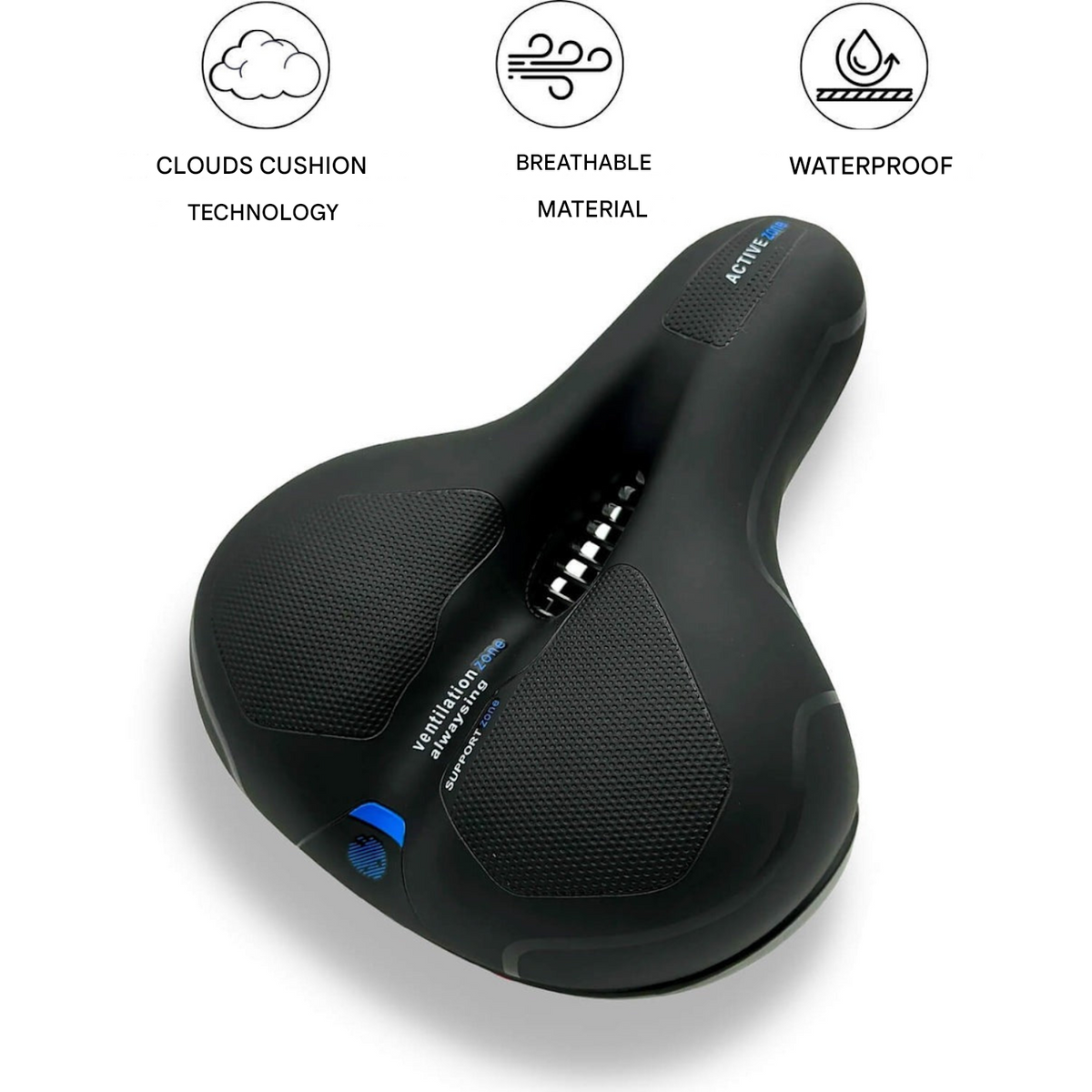 ErgoRoyal - ergonomiczne żelowe siodełko rowerowe — komfort bez bólu