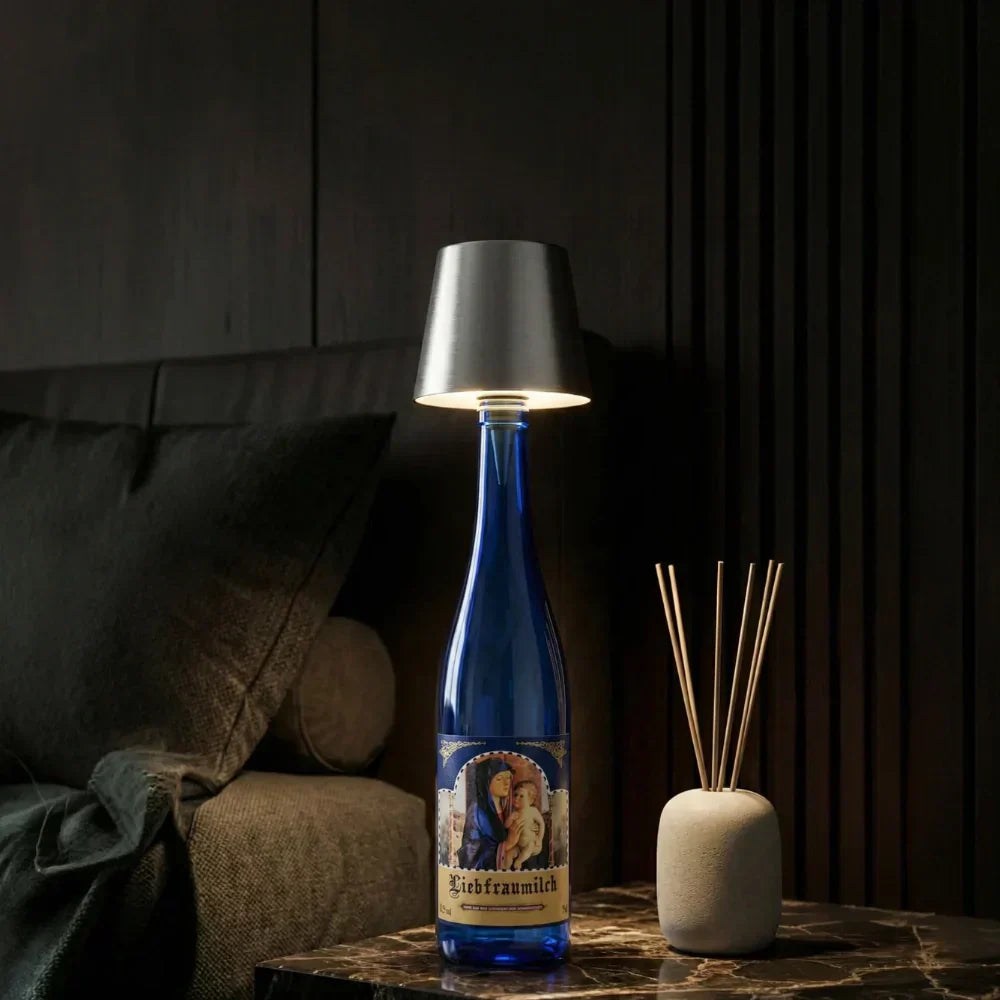 Bottle Glow Cordless Upcycled Bottle Light With Adjustable Brightness