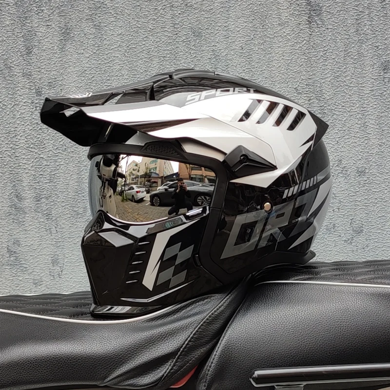 Shark Varial Off-Road Helmet - Meowbutter
