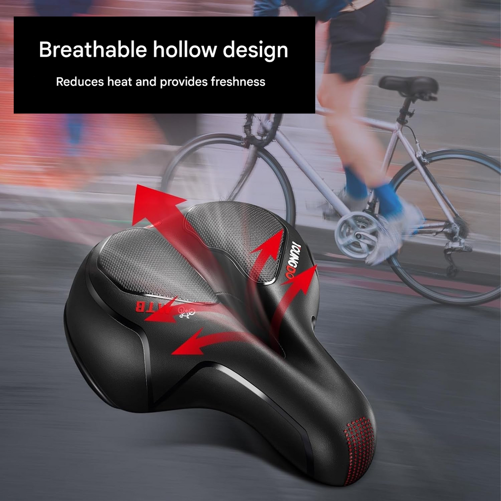ErgoRoyal - ergonomiczne żelowe siodełko rowerowe — komfort bez bólu
