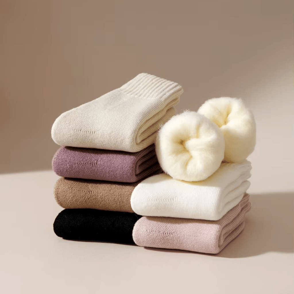 Premium fleece sokker til hyggelig komfort hele året rundt hver dag