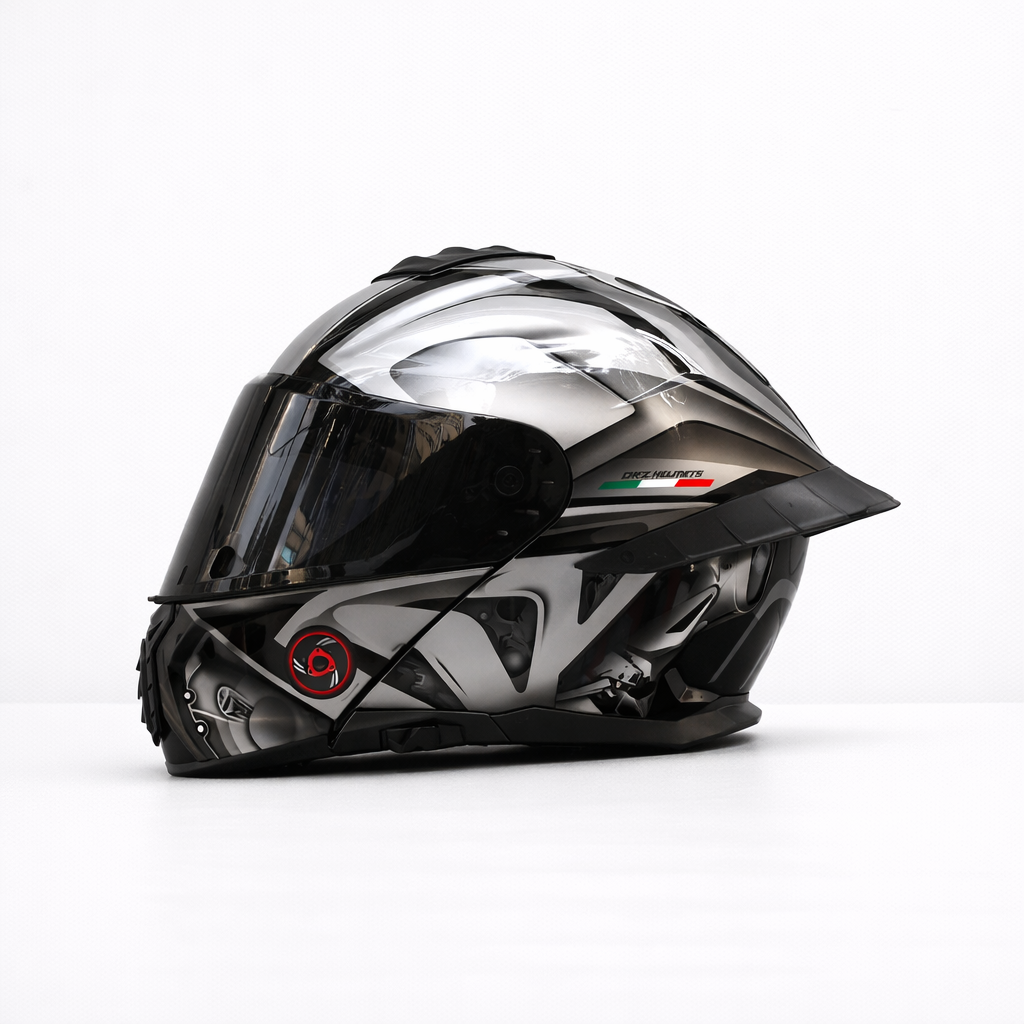 ORZ-B08A Vollgesichts-Motorradhelm – Meowbutter